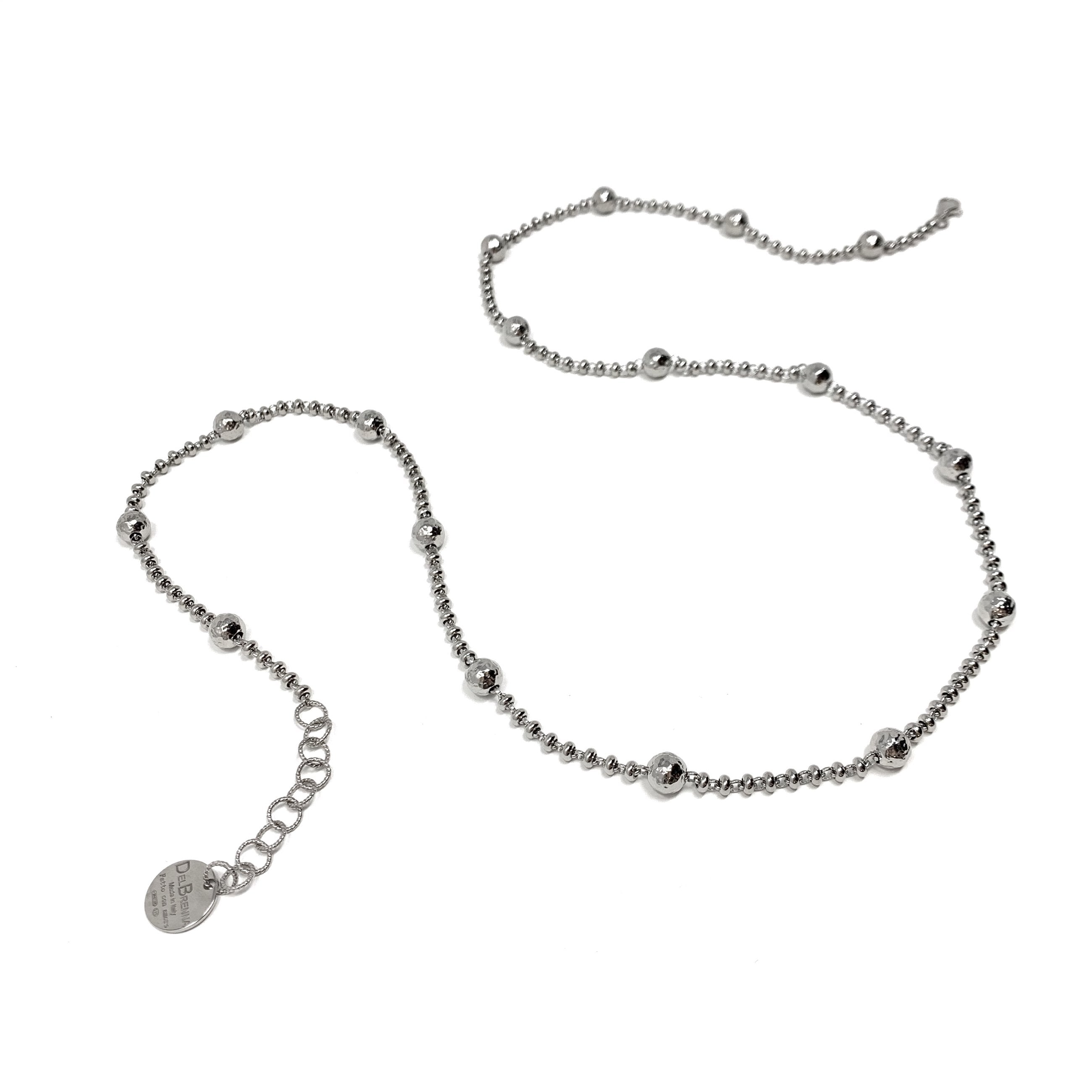 Bubbles Necklace in Silver