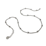 Bubbles Necklace in Silver