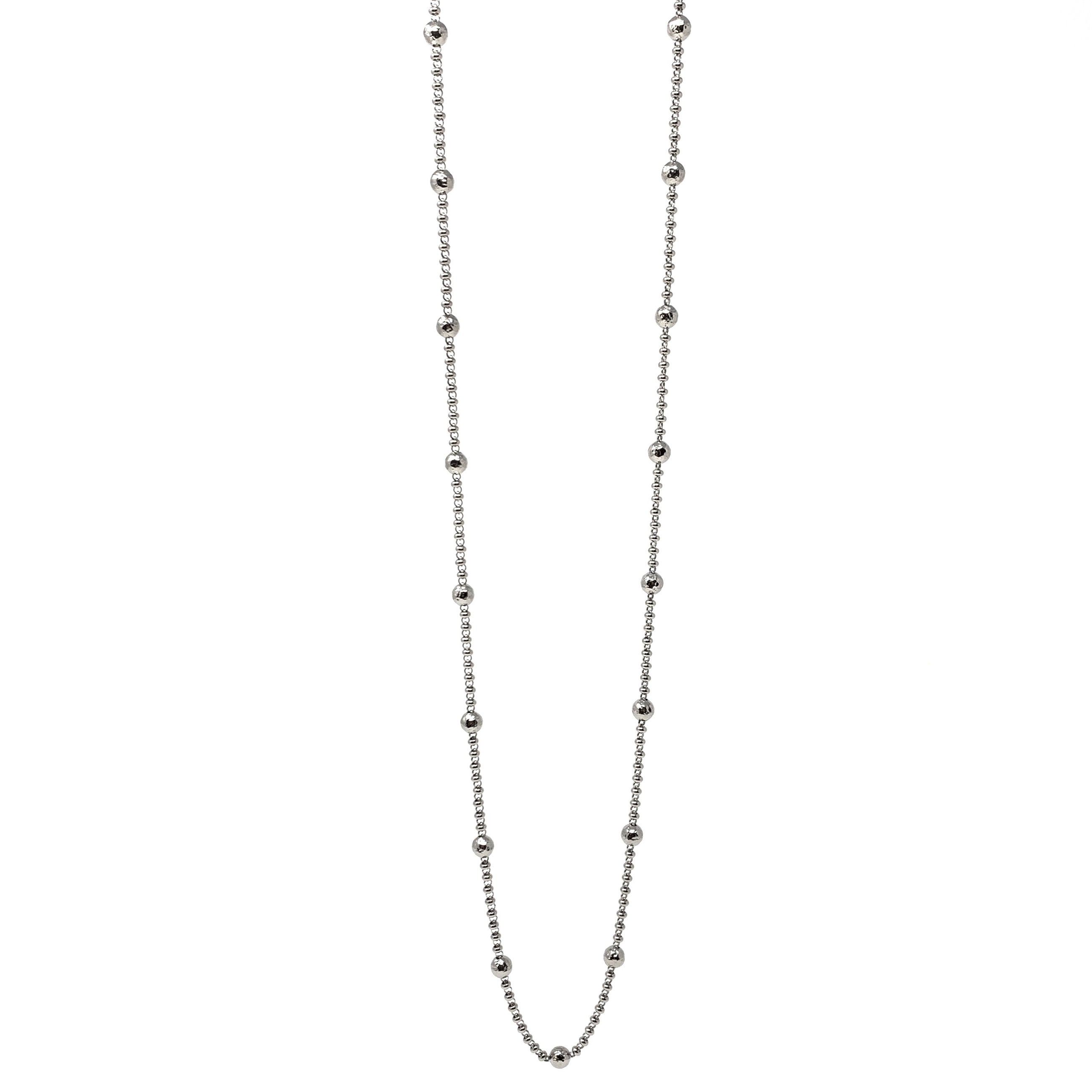Bubbles Necklace in Silver