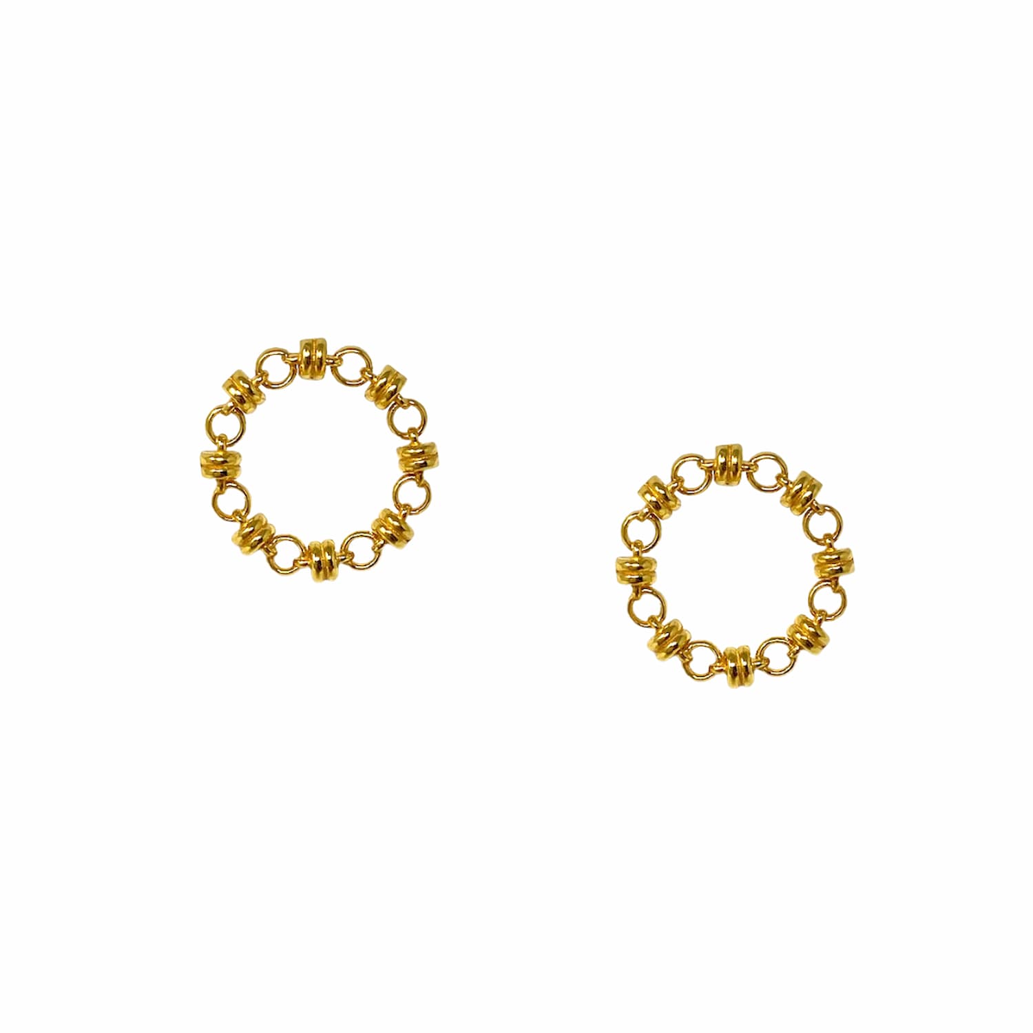 Botticelli Stud Earrings in Gold