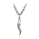 Italian Horn Charm in Silver