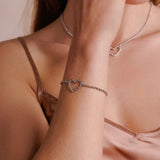 Mini Amore Bracelet in Silver