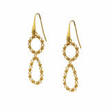 Botticelli Drops Earrings in Gold