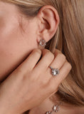 Vivaldi Summer Stud Earrings in Silver