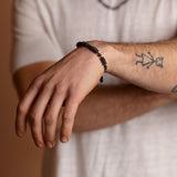 Figaro Bracelet in Black