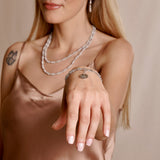 Mini Figaro Bracelet in Silver