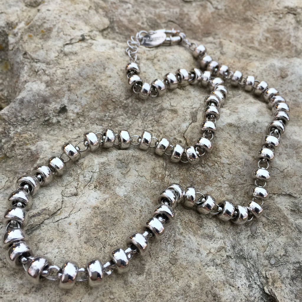 Ciambelle 10mm Necklace in Silver