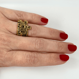 Cortona Skyline Ring in Gold