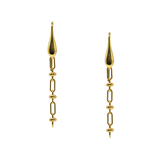 Bella Earrings in Gold