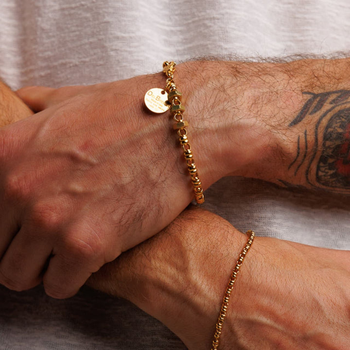 Links 5mm Maximo Bracelet in Gold