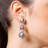 Crush Earrings in Silver