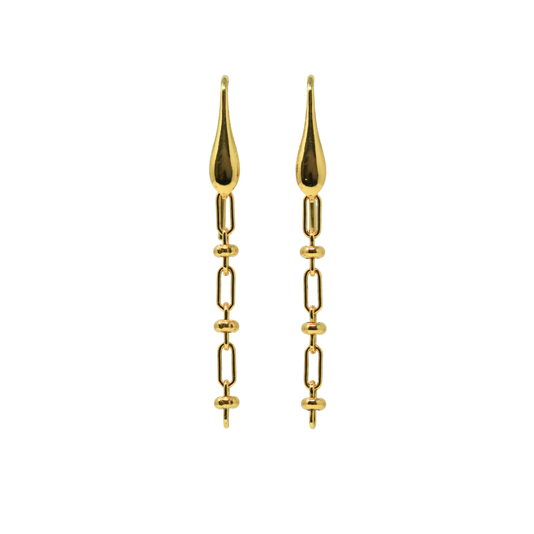 Bella Earrings in Gold