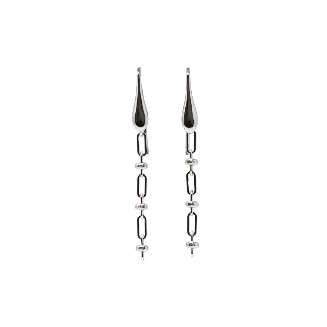 Bella Earrings in Silver