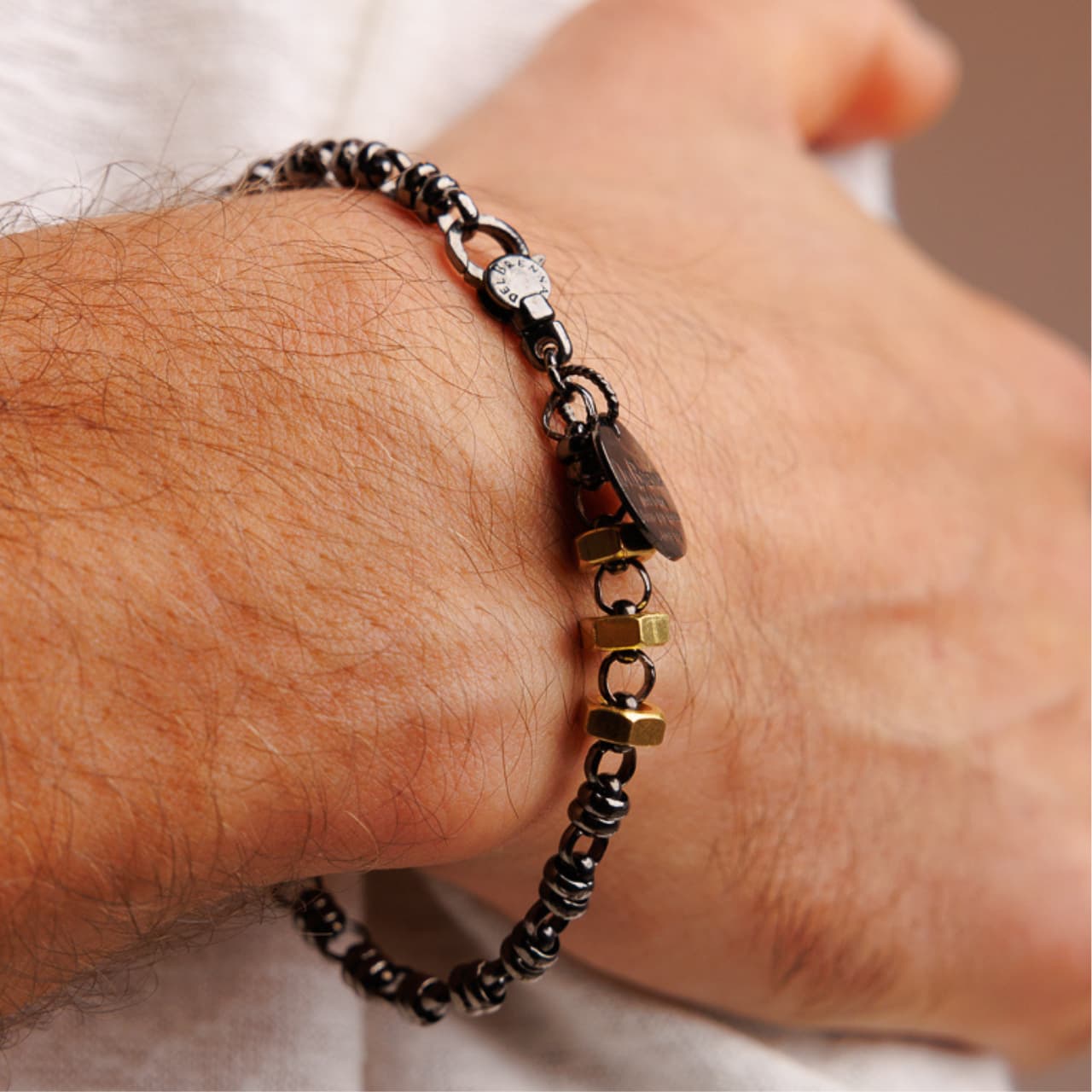 Links 5mm Maximo Bracelet in Black