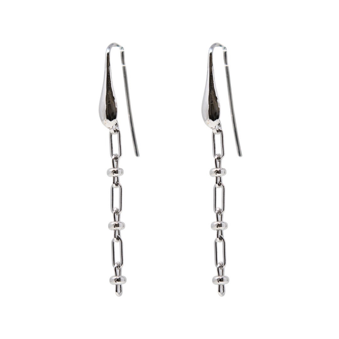 Bella Earrings in Silver