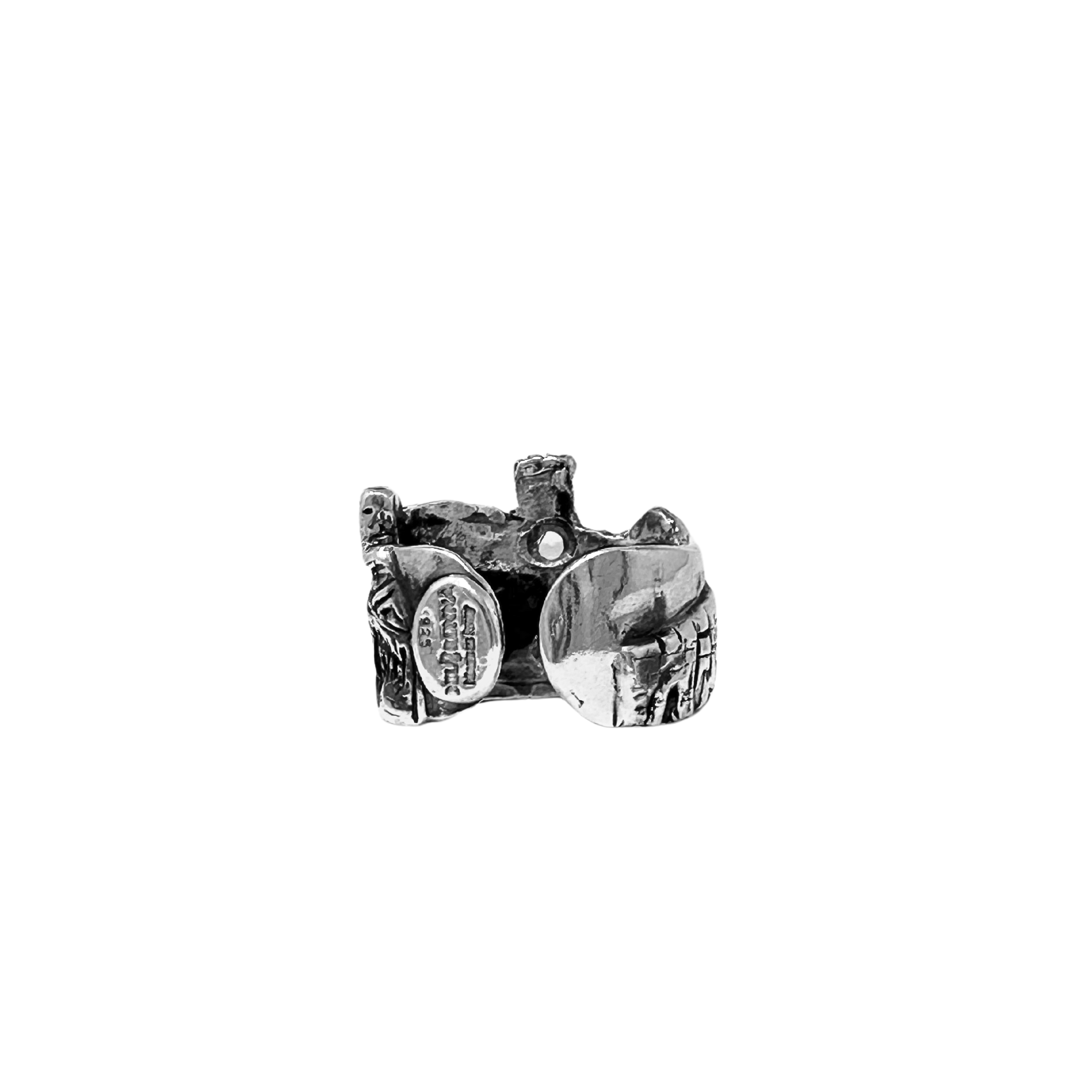 Cortona Skyline Ring in Silver