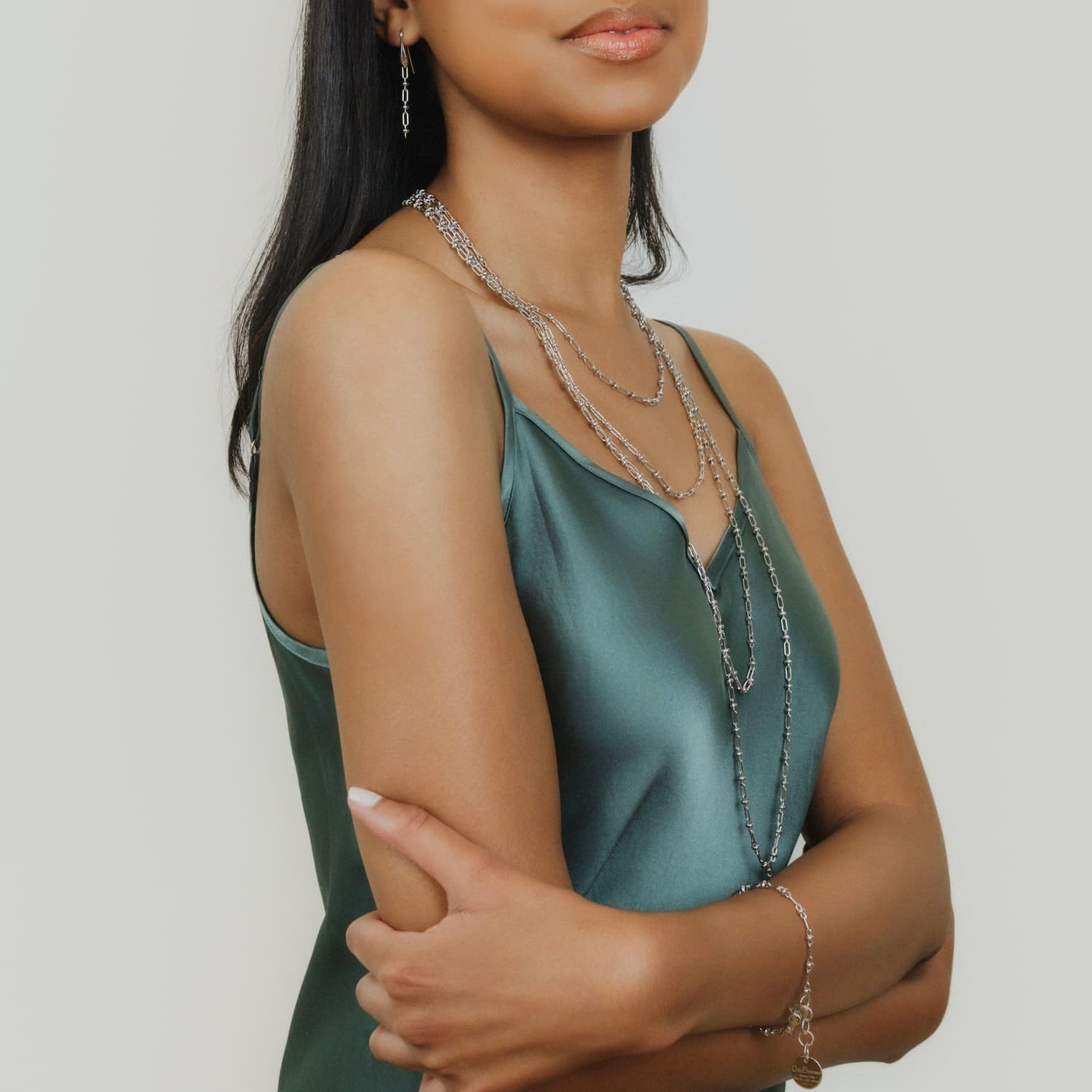 Bella Necklace in Silver