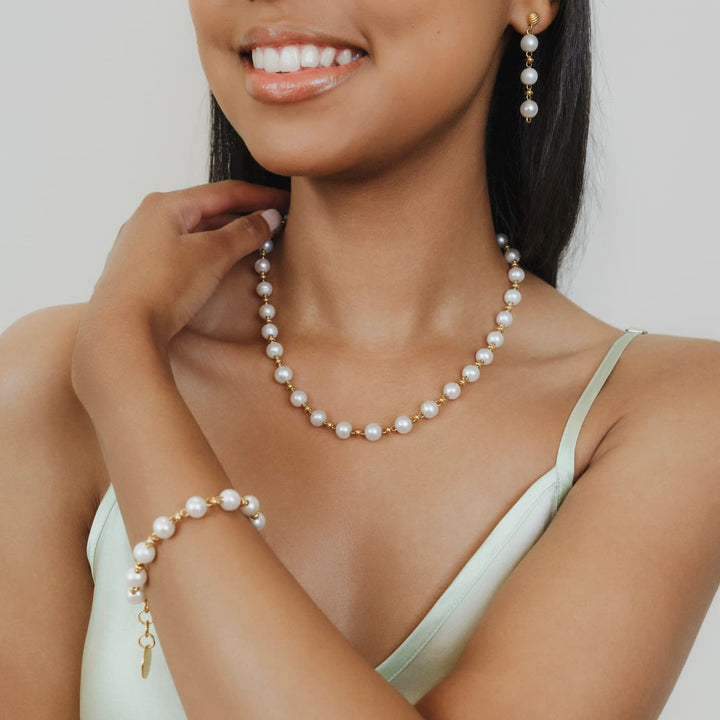 Bella Bracelet with Pearls in Gold