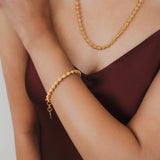 Bracciale Links Caviale in Oro