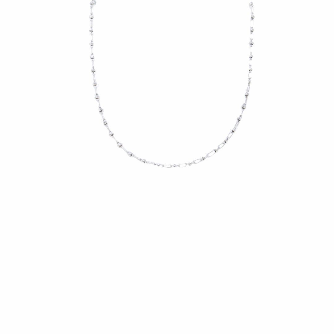 Bella Necklace in Silver