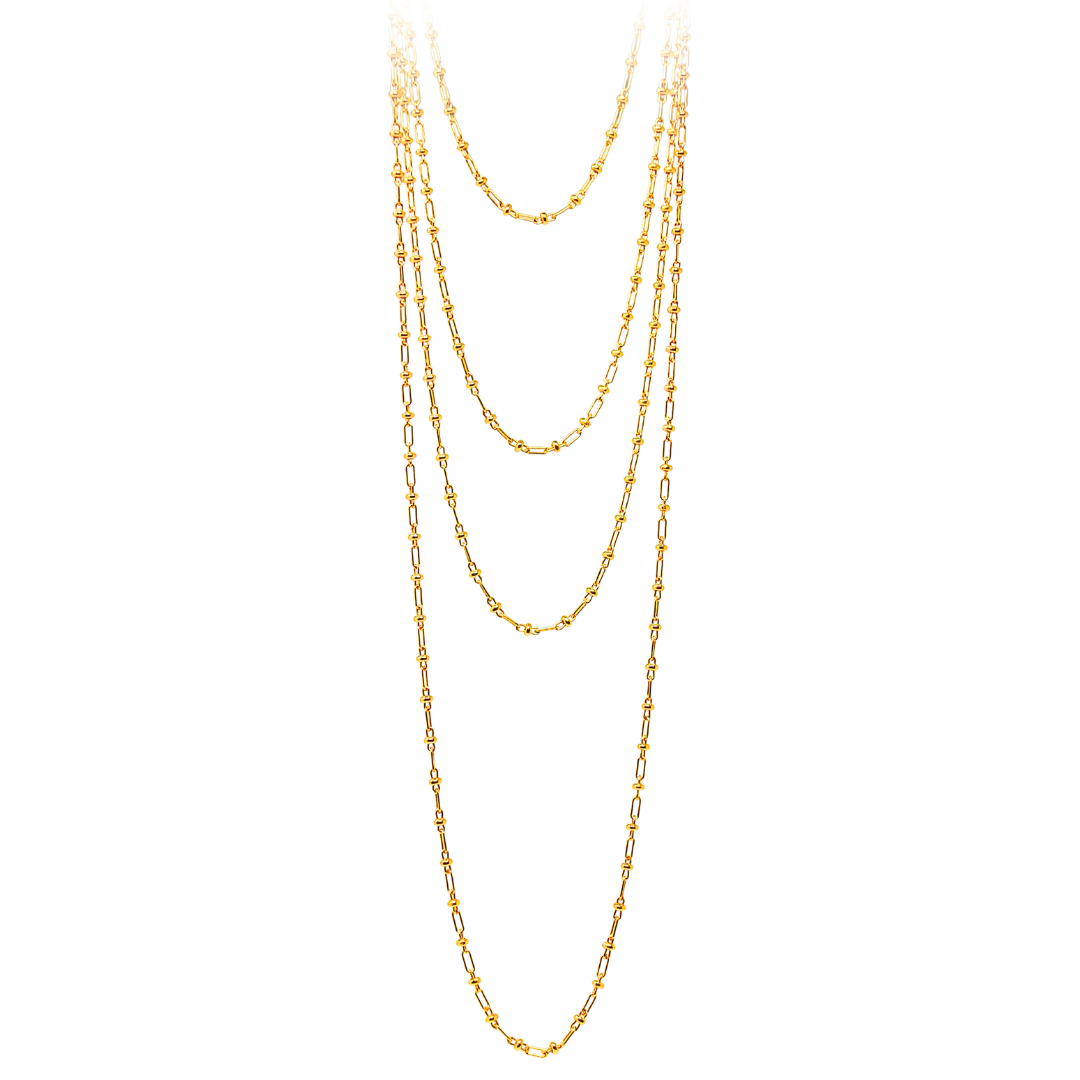 Bella Necklace in Gold