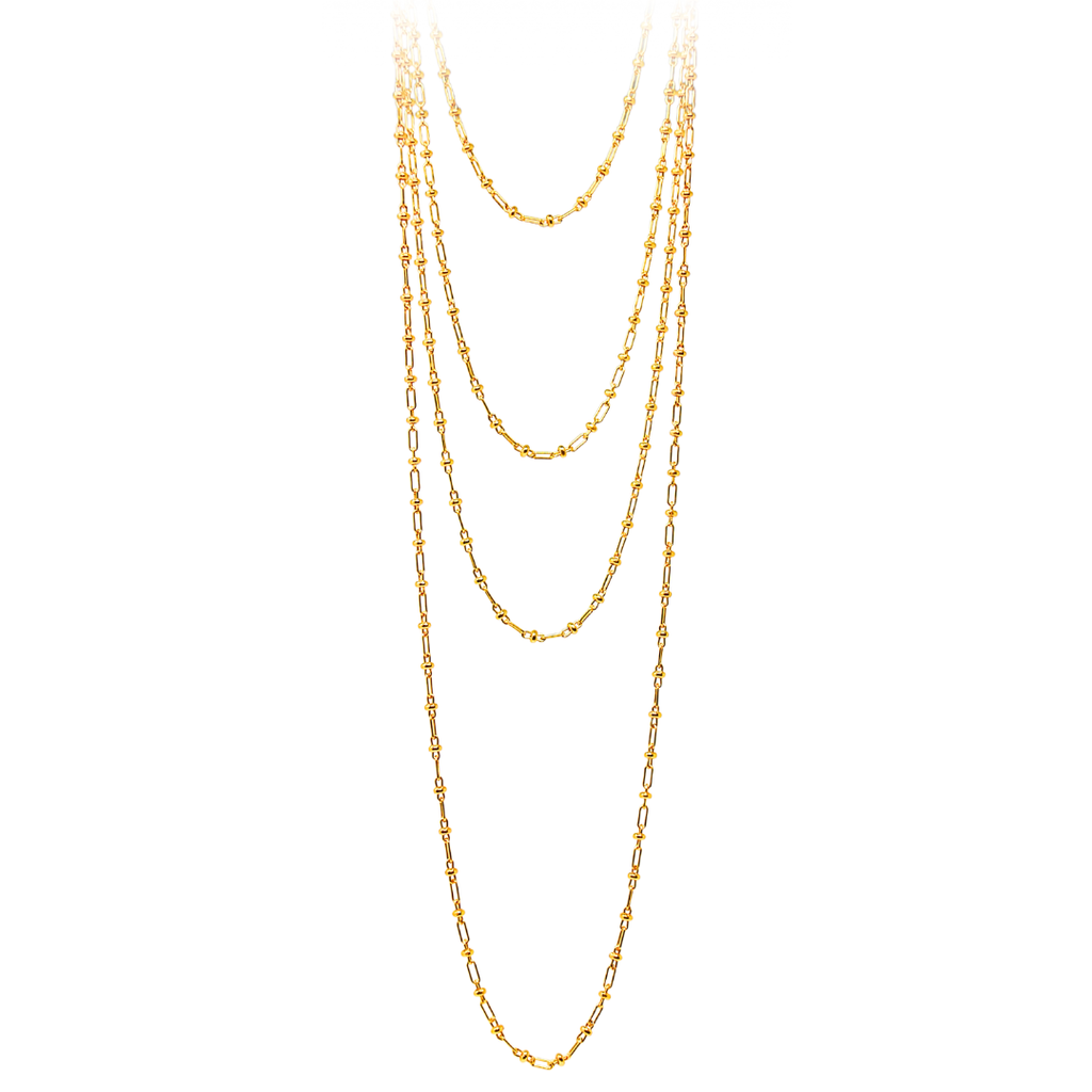 Bella Necklace in Gold