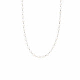 Bella Necklace with Pearls in Silver
