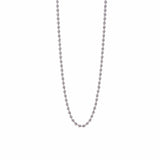 Collana Links Caviale in Rodio