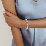 Bella Bracelet with Pearls in Silver