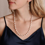 Freshwater Pearls Necklace in Gold