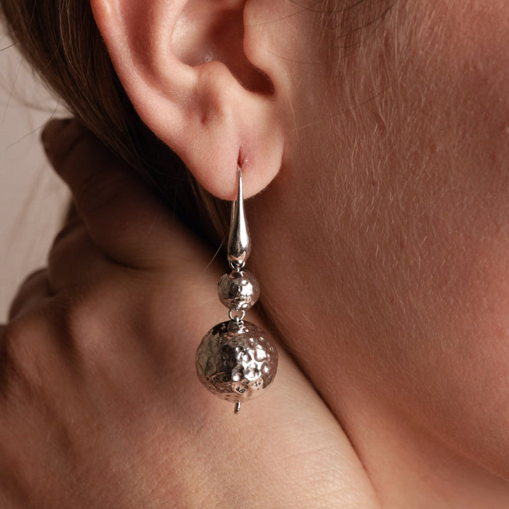 Sofia Earrings in Silver