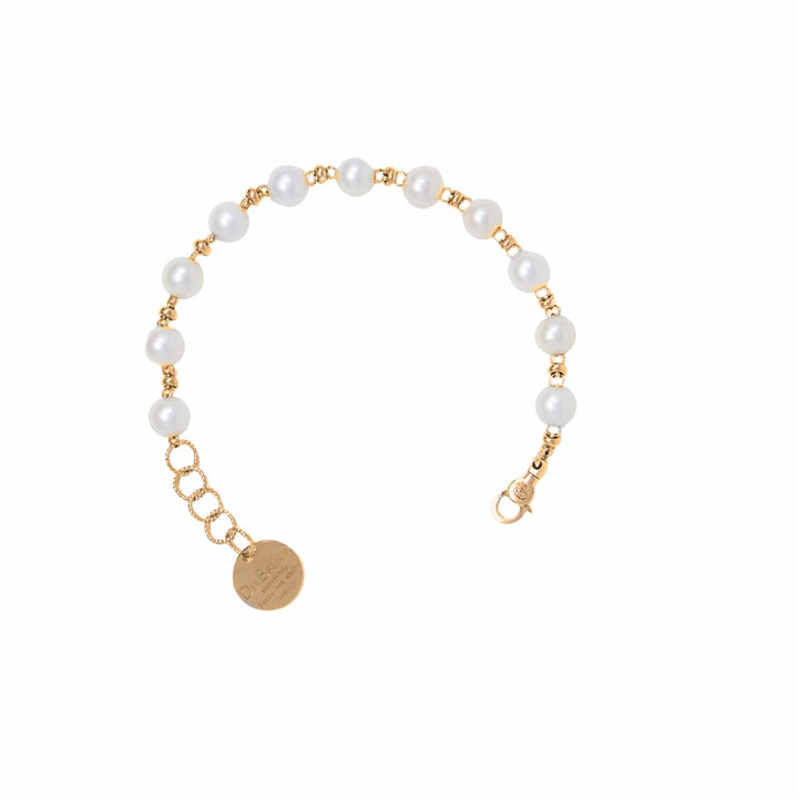 Bella Bracelet with Pearls in Gold