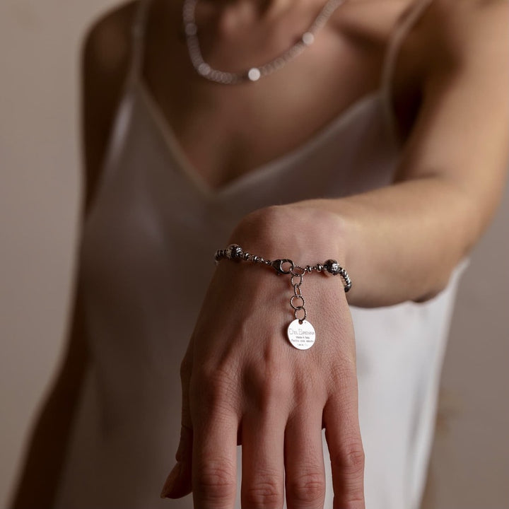 Bubbles Bracelet in Silver