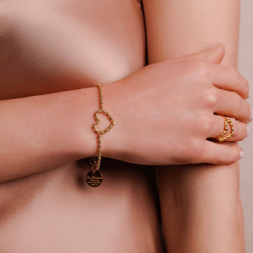 Mini Amore Bracelet in Gold