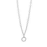 Wispy Full of Charm Necklace in Silver with Links 3mm