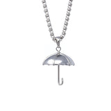 Umbrella Pendant in Silver