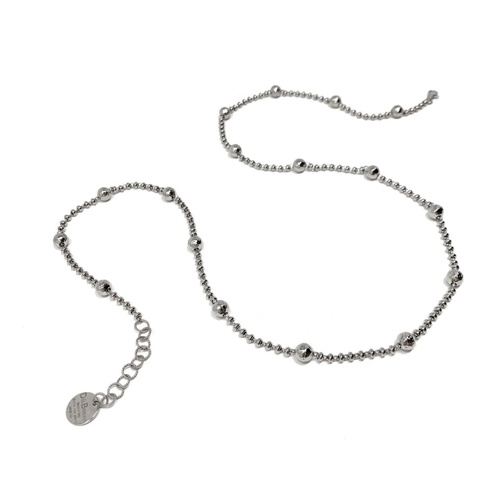 Bubbles Necklace in Silver