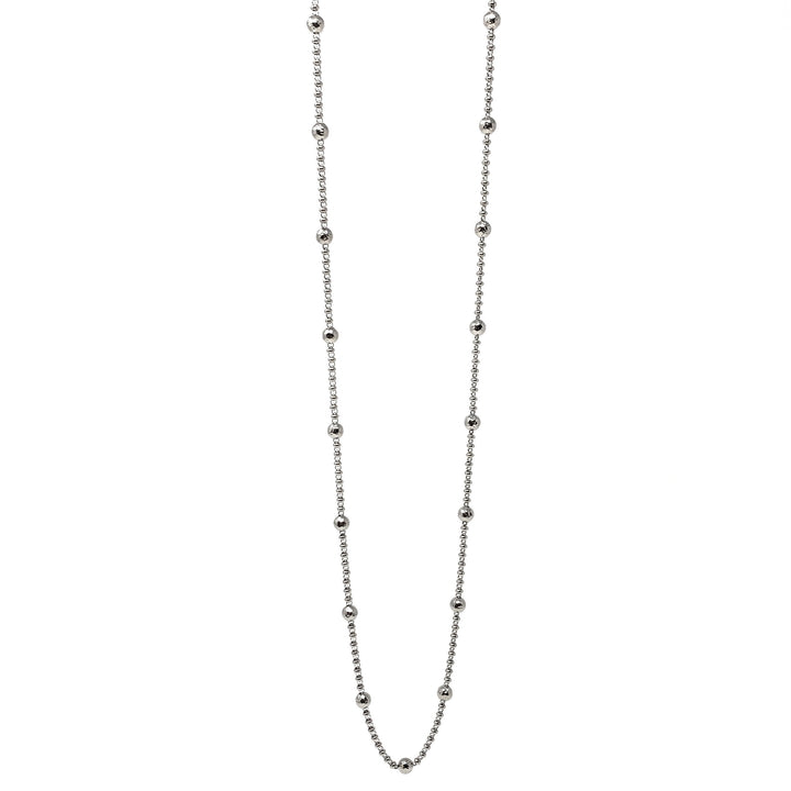 Bubbles Necklace in Silver