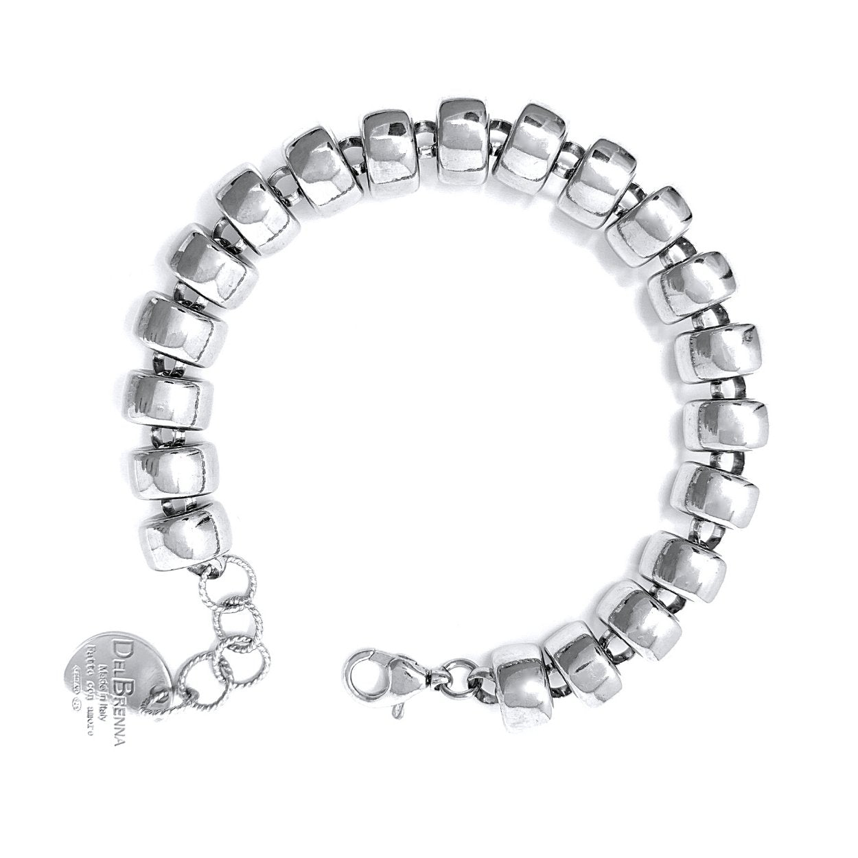 Ciambelle 10mm Bracelet in Silver