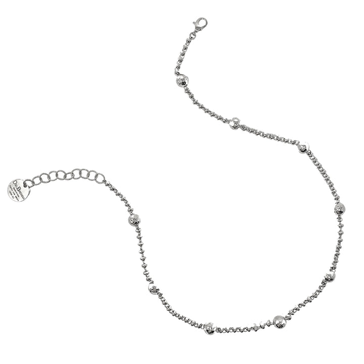 Bubbles Necklace in Silver