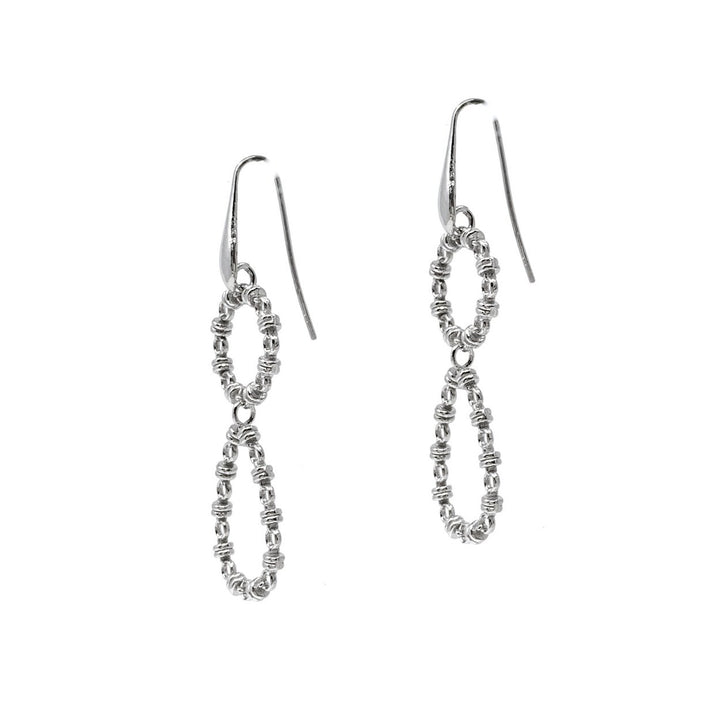 Botticelli Drops Earrings in Silver