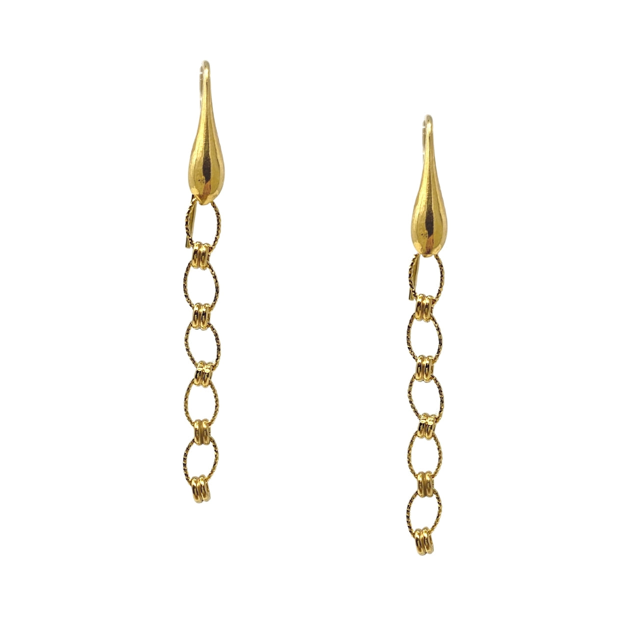 Ponte Vecchio Earrings in Gold