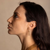 Ciambelle 5mm Earrings in Gold, Long