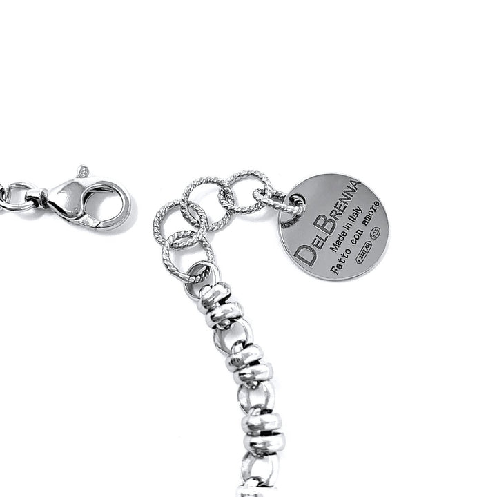 Links 5mm Bracelet Rhodium