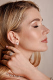 Vivaldi Summer Stud Earrings in Silver