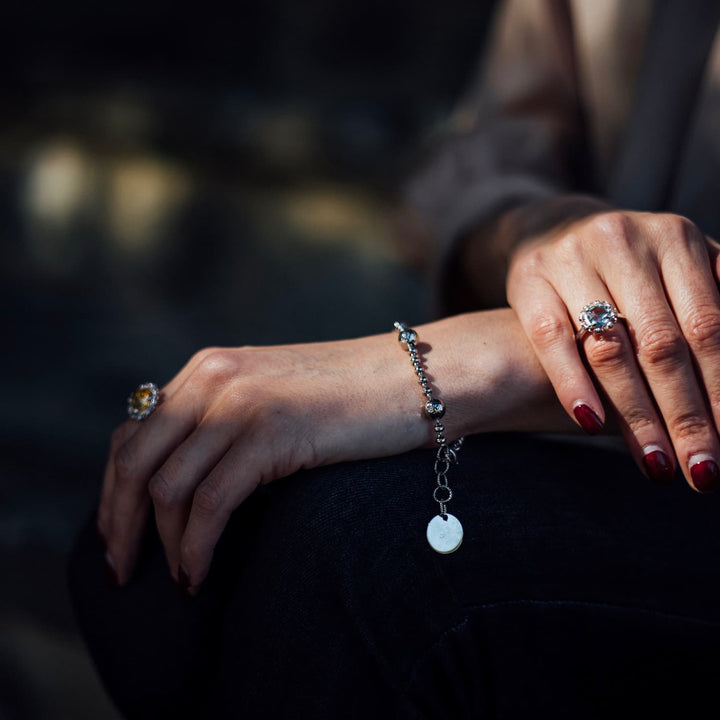 Bubbles Bracelet in Silver