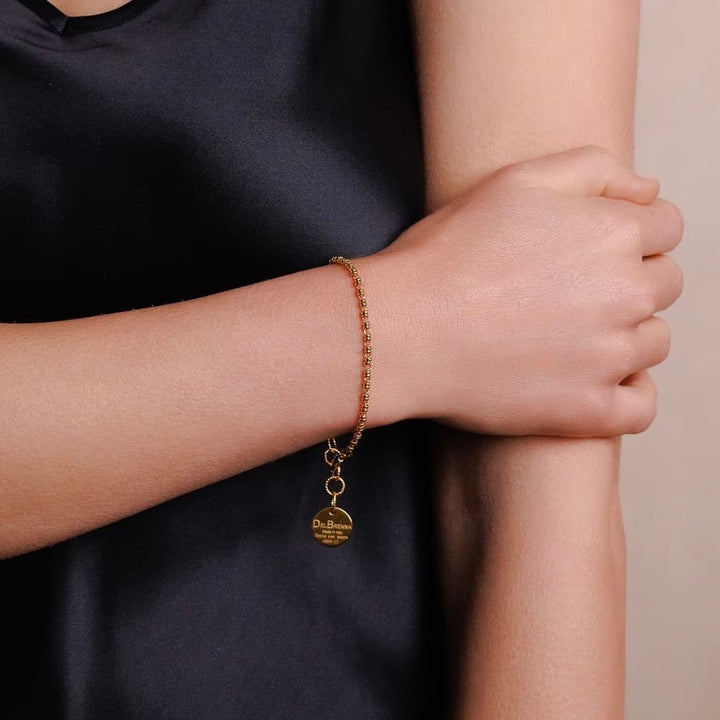 Links 2mm Bracelet in Gold