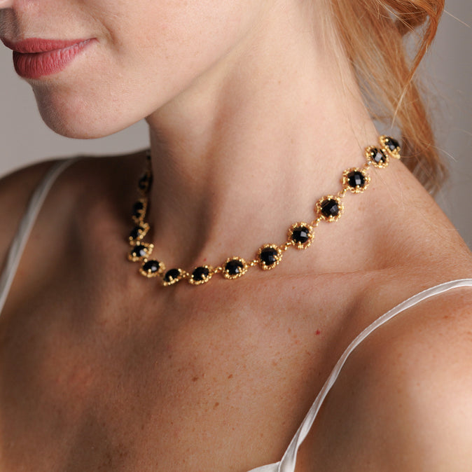 Vivaldi Autumn Necklace in Gold