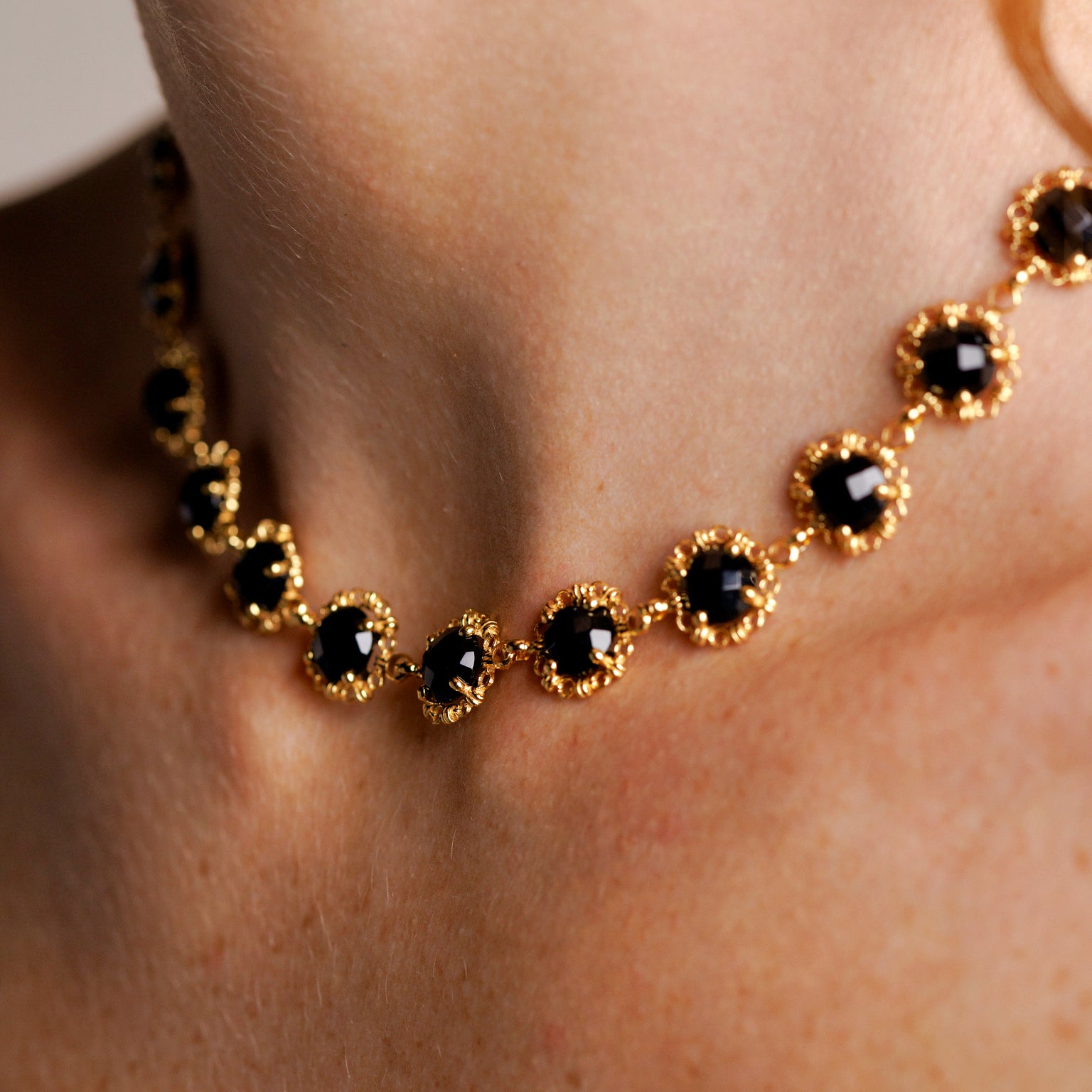 Vivaldi Autumn Necklace in Gold