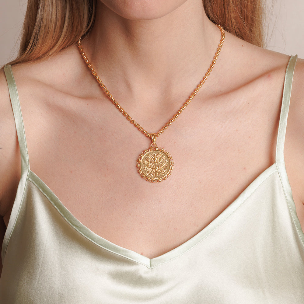 Tree of Life Pendant in Gold